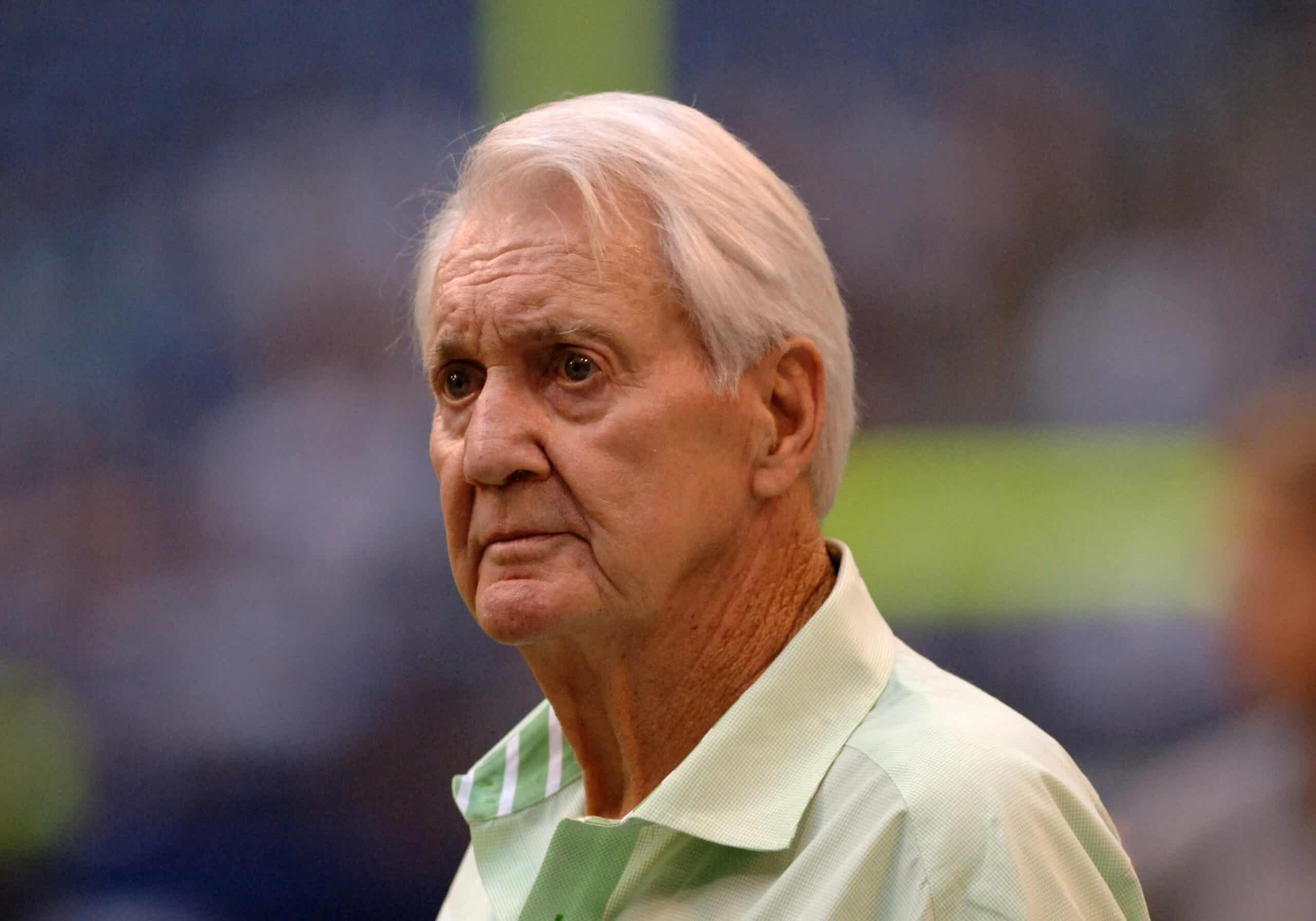 Pat Summerall on the sidelines